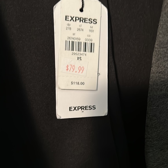 Express Open Front Blazer - Picture 3 of 3